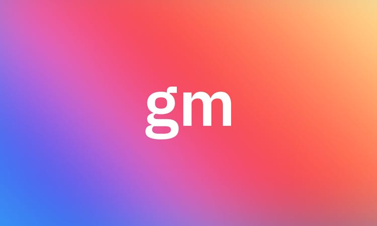 What does gm mean?