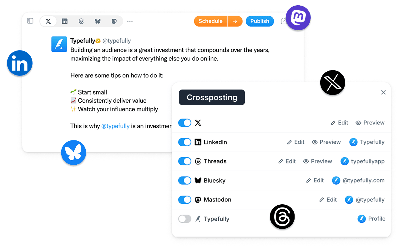 Crossposting app