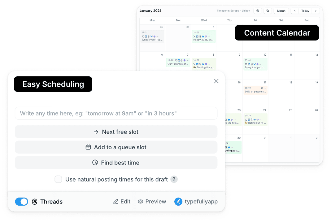 Threads scheduling